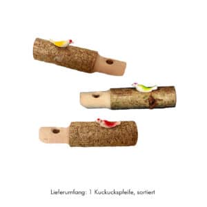 Kuckuckspfeife-mit-Voegelchen-aus-Astholz