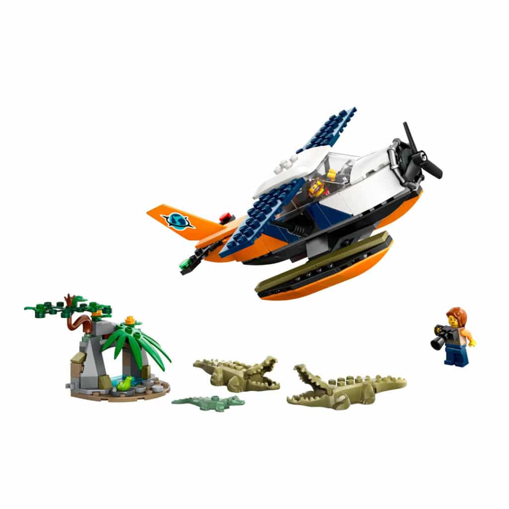 LEGO-City-60425-Dschungelforscher-Wasserflugzeug-01