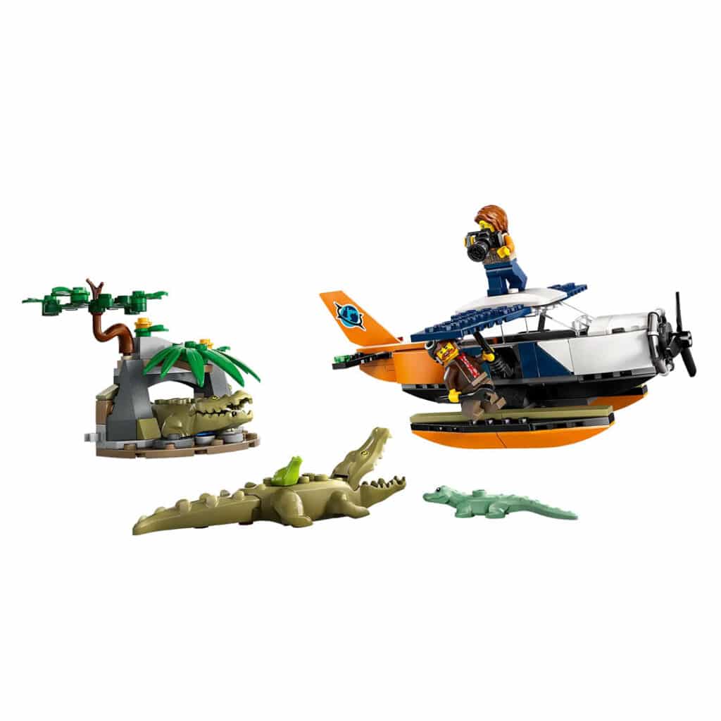LEGO-City-60425-Dschungelforscher-Wasserflugzeug-02