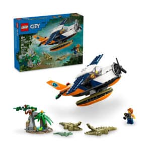 LEGO-City-60425-Dschungelforscher-Wasserflugzeug