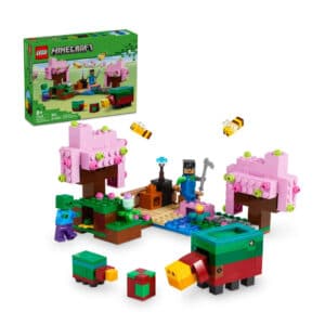 LEGO-Minecraft-Baustein-Set-21260-Der-Kirschbluetengarten