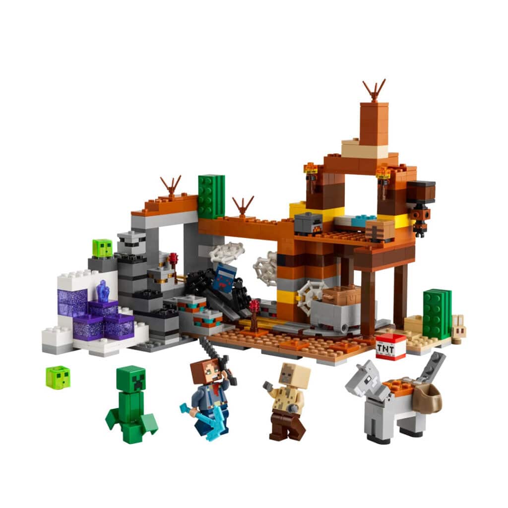 LEGO-Minecraft-Baustein-Set-21263-Die-Mine-in-den-Badlands-01