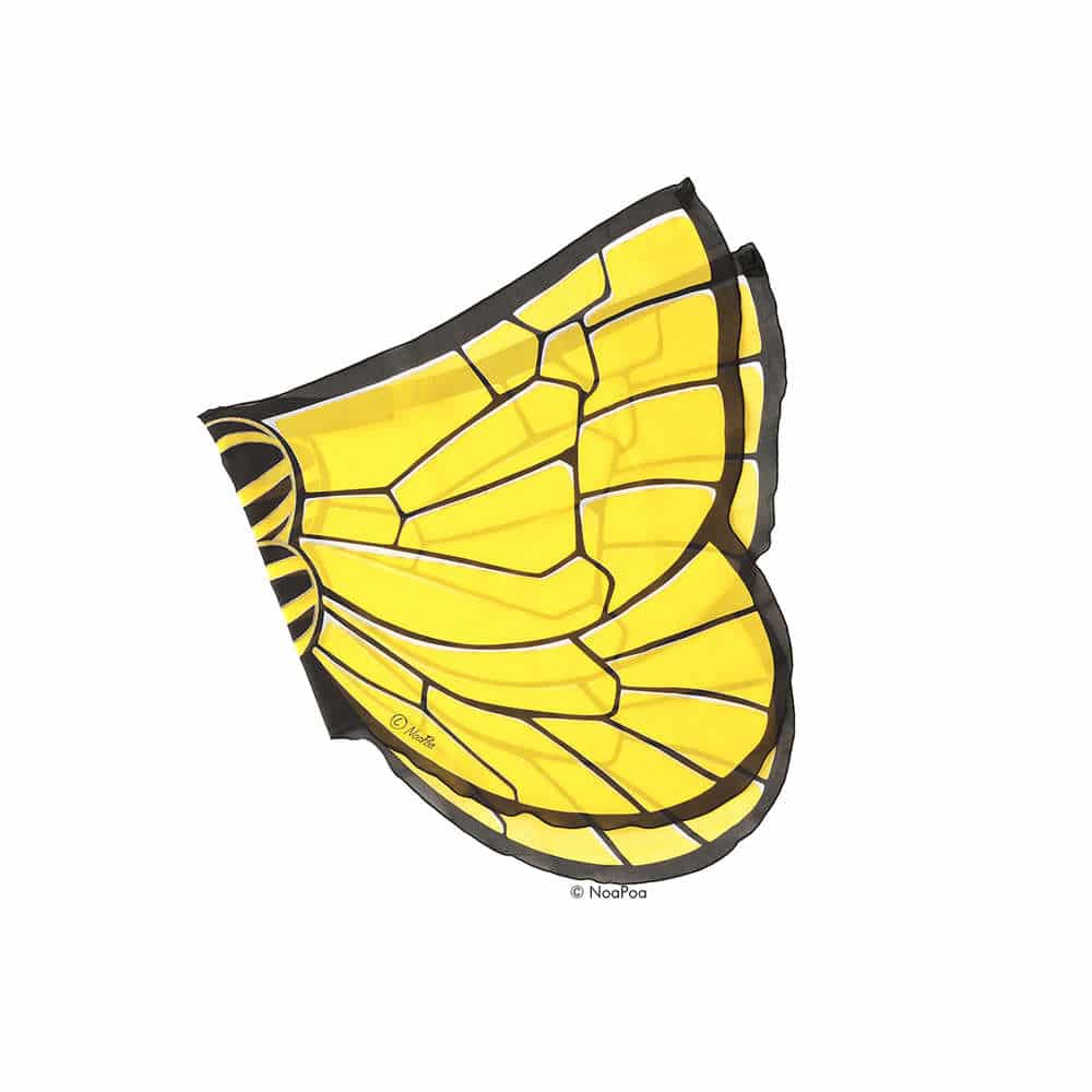 PUFFY BEE (Kostüm mit Flügeln, Kopfbedeckung) (90-104 c