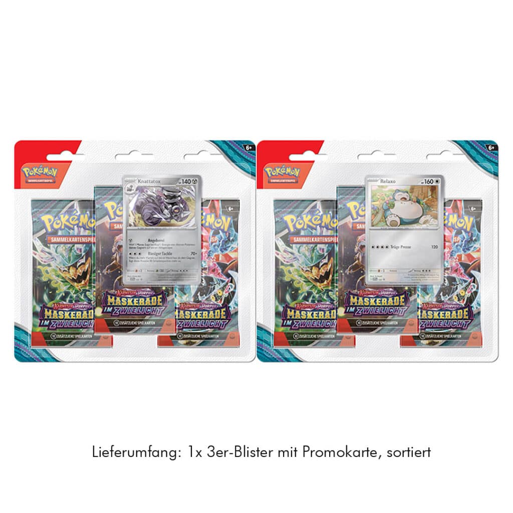 Pokemon-Sammelkarten-45881-Karmesin-und-Purpur-Maskerade-im-Zwielicht-3er-Pack