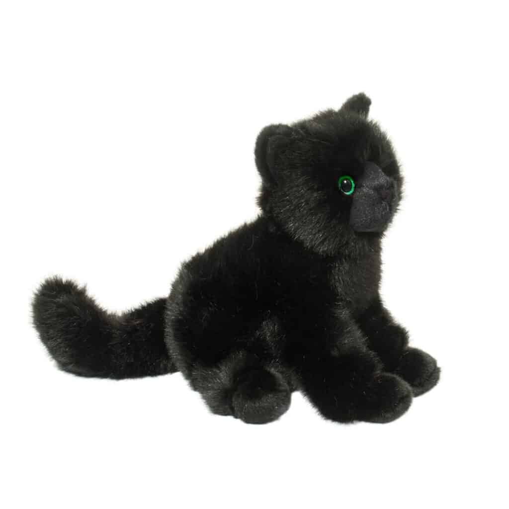 Douglas-Cuddle-Toys-Kuscheltier-Katze-schwarz-sitzend-4394-04