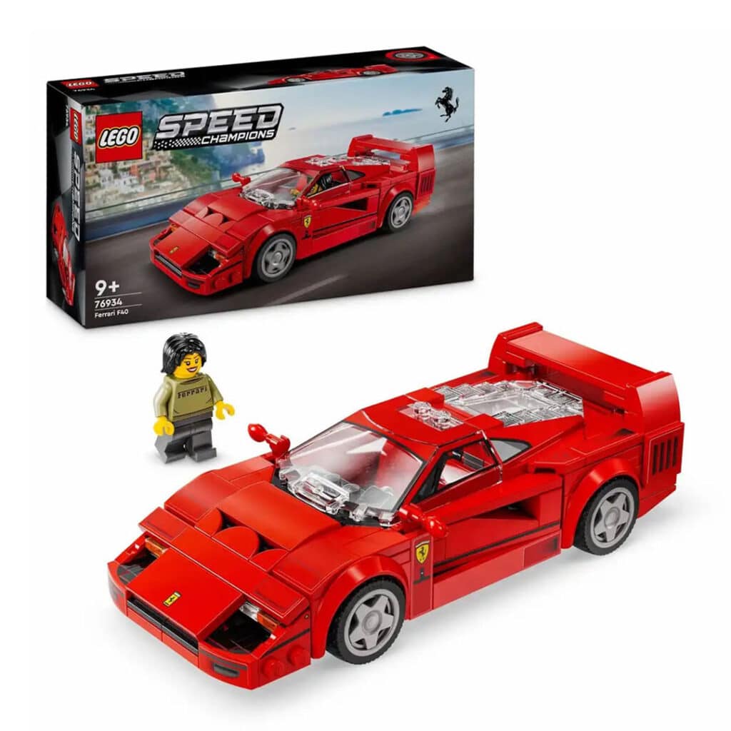 LEGO-Speed-Champions-76934-Ferrari-F40-Supersportwagen