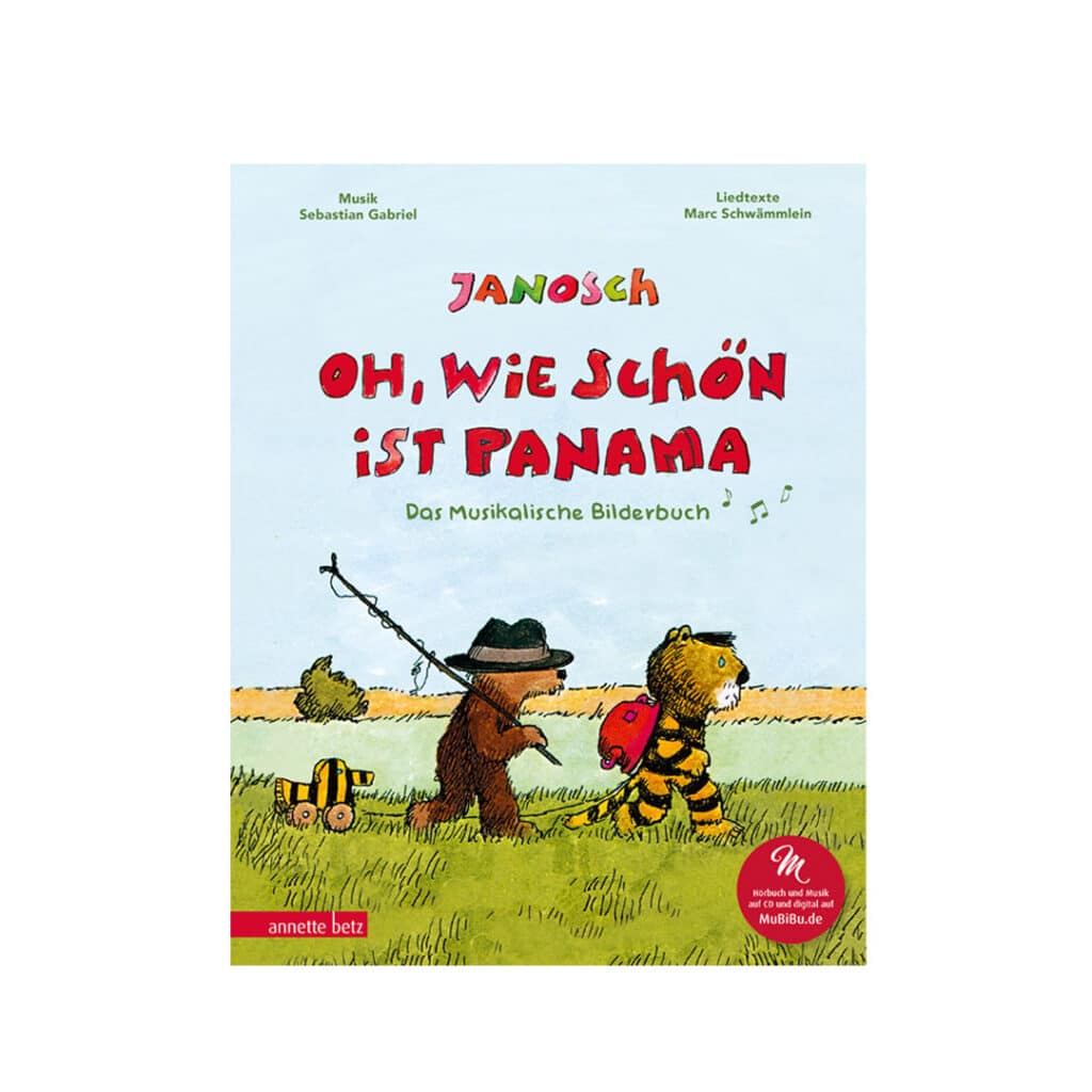 Annette-Betz-Verlag-Janosch-Oh-wie-schoen-ist-Panama-Das-musikalische-Bilderbuch-mit-CD