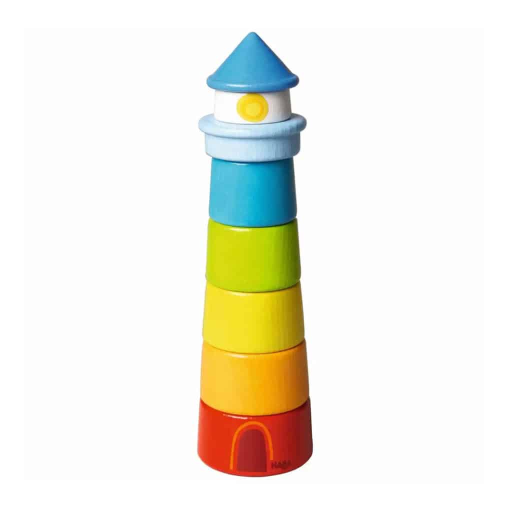 HABA-Babyspielzeug-Stapelturm-Stapelspiel-Leuchtturm-01