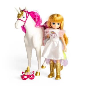 Lottie-Puppe-Unicorn-Dress-Up-Set-mit-Einhorn