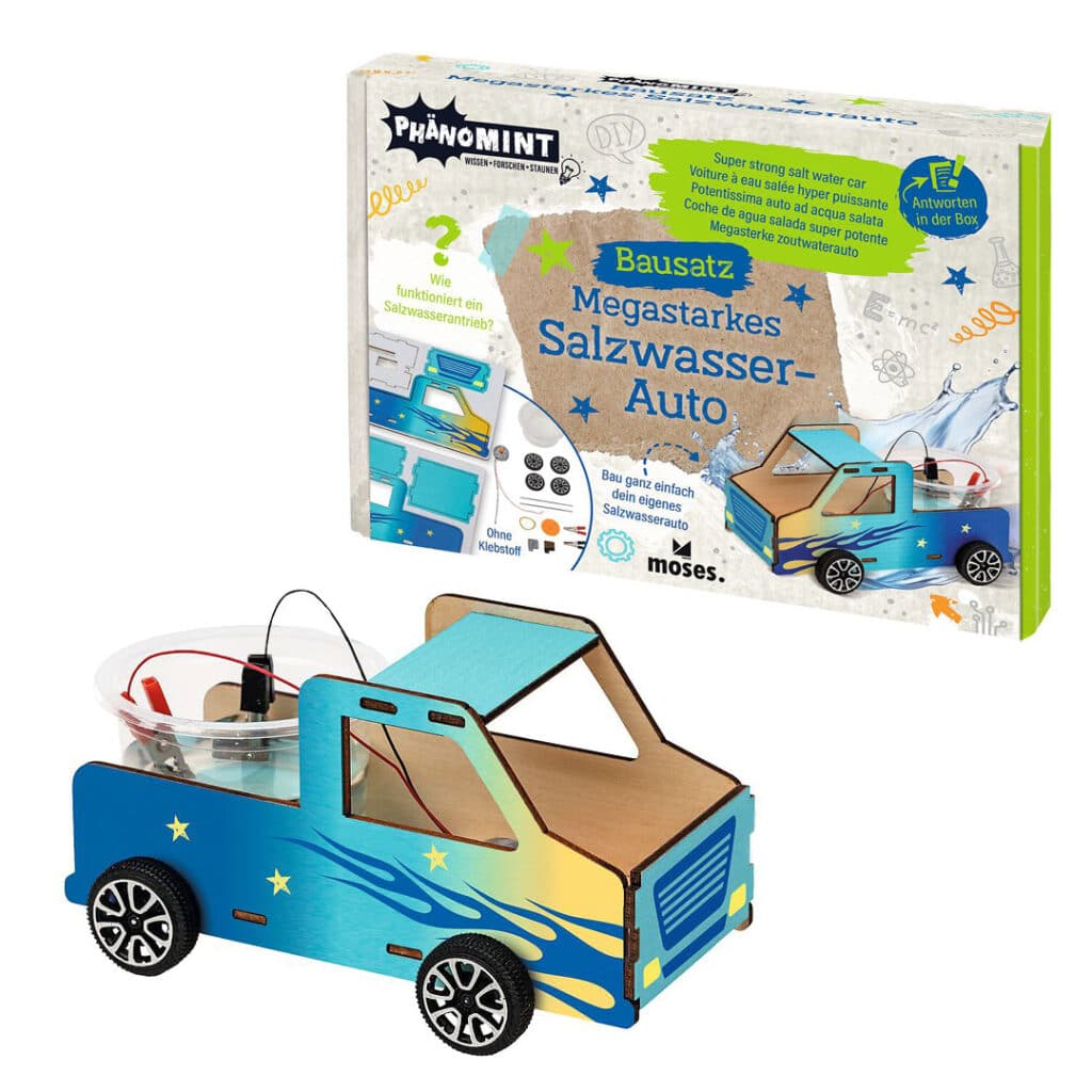 Moses-Phaenomint-Bausatz-Megastarkes-Salzwasserauto-Elektro-Auto-30361